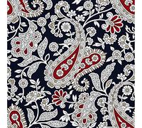 HEKO PANELS Stoff Oxford Wasserdichte Meterware Canvas-Stoff Polyester Stoff Zum Nähen Nähstoffe Dekostoffe Wasserabweisend Blickdicht Orientalisches Muster 5 Meter 155 x 500 cm