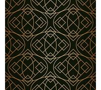 HEKO PANELS Stoff Oxford Wasserdichte Meterware Canvas-Stoff Polyester Stoff Zum Nähen Nähstoffe Möbelstoffe Dekostoffe Handwerken Wasserabweisend Blickdicht Geometrisches Muster 2 Meter 155 x 200 cm