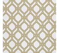 HEKO PANELS Stoff Oxford Wasserdichte Meterware Canvas-Stoff Polyester Stoff Zum Nähen Nähstoffe Möbelstoffe Dekostoffe Handwerken Wasserabweisend Blickdicht Arabische Ornamente 5 Meter 155 x 500 cm