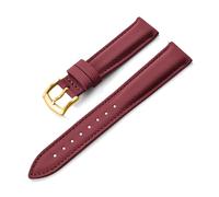 HELBAY Beschichtete Herren-Uhrenarmbänder aus Canvas, 18/19/20/22 mm, wasserabweisende Sportarmbänder aus Textil,Rotgold,22 mm