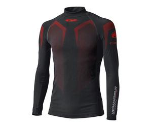 Held 3D-Skin Warm Top Funktionsunterwäsche Schwarz / Rot 3XL