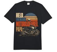 Held Ehemann Motorradfahrer Papa Biker Motiv Comfort Colors Adult Heavyweight T-Shirt