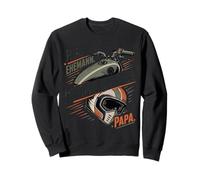Held Ehemann Motorradfahrer Papa Biker Motiv Sweatshirt