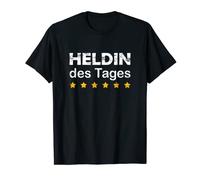 Heldin des Tages grunge Hero Design für wahre Alltagshelden T-Shirt