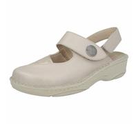 Heliane Bequemer Damen Clog von Berkemann mit herausnehmbarem Fußbett und Stretcheinsätzen Slipper Pantolette geeignet für Einlagen und bei Hallux Valgus