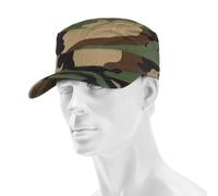 Helikon-Tex COMBAT Cap Poly Cotton Ripstop Army Mütze US Woodland One size
