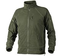 Helikon Herren Alpha Taktisch Jacke Gitter Vlies Olivegrün Größe M