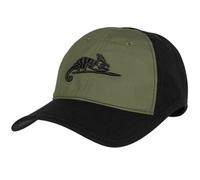 Helikon - Logo Cap - Basecap - Black/Olive Green