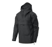 Helikon-Tex Anorak Tracer Jacke – PolyCotton Stretch Rip-Stop – Schwarz XXXL Unisex