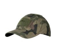 Helikon-Tex Baseball Cap - PolyCotton Ripstop PL Woodland