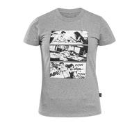 Helikon-Tex - Combat Date Damen-T-Shirt - Mid Grey Melange XS