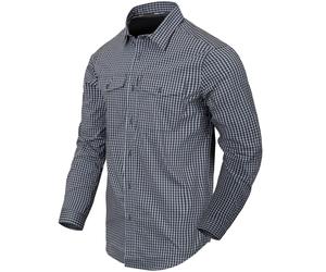 Helikon-Tex - Covert Concealed Carry - Hemd - Phantom Grey Checkered S