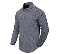 Helikon-Tex Covert Concealed Carry Shirt phantom grey checkered, Größe S, Herren, Synthetik