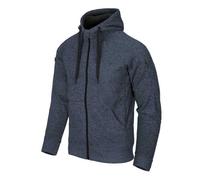 Helikon-Tex Covert Tactical Hoodie Kapuzenpullover Reissverschluss Zip Army Melange Blue S