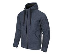Helikon-Tex Kapuzenpullover Covert Tactical - mit Reißverschluss - Melange Blue L
