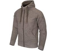 Helikon-Tex Covert Tactical Hoodie FullZip melange light tan Größe L, Herren, Baumwolle