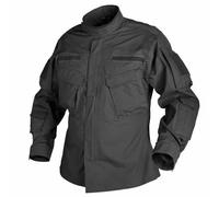 Helikon-Tex CPU Shirt Polycotton Ripstop schwarz - Outdoor Shirt, Polizei, Militär L