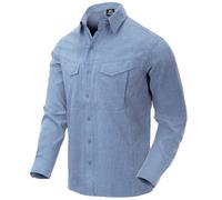 Helikon-Tex Defender Mk2 Gentleman Shirt melange light blue, Größe S, Herren, Synthetik