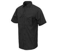 Helikon-Tex Defender Mk2 Shirt short sleeve Ripstop schwarz, Größe S, Herren, Synthetik