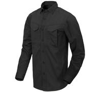 Helikon-Tex Defender Mk2 Shirt long sleeve Ripstop schwarz, Größe L, Herren, Synthetik