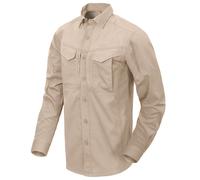Helikon-Tex - Defender Mk2 PolyCotton Ripstop Long Sleeve - Hemd - Khaki XL