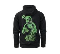 Hoodie INTO THE DARK SCHWARZ größe S