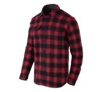 Helikon-Tex GreyMan Shirt, Korallenrot kariert, XL