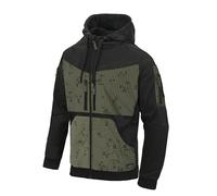 Helikon-Tex Herren Rogue Hoodie Full Zip Schwarz/Desert Night Camo Größe XL