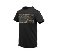 Tshirt FN FAL SCHWARZ/RHODESIAN CAMO größe XL