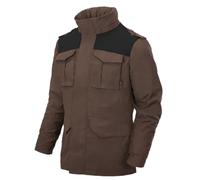 Helikon-Tex Jacke Herren M65 Covert - Taktische Feldjacke mit Versteckte Kapuze & DuraCanvas - Winddichte Outdoorjacke aus Militärstil mit abnehmbarer Bauchtasche