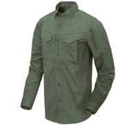 Helikon-Tex Defender Mk2 Shirt long sleeve Ripstop oliv, Größe L, Herren, Synthetik