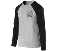 Helikon-Tex - Long Sleeve Old School - Langarmshirt - Grey Melange/Black 3XL