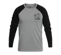Helikon-Tex - Long Sleeve Old School - Langarmshirt - Grey Melange/Black S