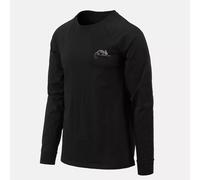 Helikon-Tex - Long Sleeve Logo T-Shirt - Grey Melange XXL