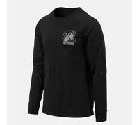 Helikon-Tex - Long Sleeve Old School - Langarmshirt - Grey Melange/Black XXL