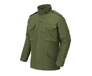 Helikon Tex M65 Nyco Feldjacke oliv, Einsatzjacke von der US Army in den 70er Jahren, geeignet für Militär, Survival, Bushcraft, Airsoft, Prepper S