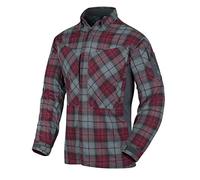 Helikon-Tex MBDU Flannel Shirt Freizeit Outdoor Hemd -Polyester- Ruby Plaid