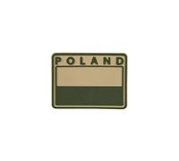 Helikon-Tex POLISH Subdued Flag Patch POLAND PVC Abzeichen Army Khaki One size