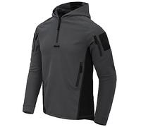 Helikon-Tex Range Hoodie - TopCool shadow grey/schwarz Größe XL, Herren, Baumwolle