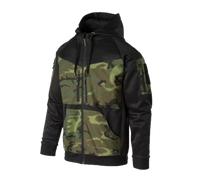 Helikon Tex Rogue Hoodie Black/ERDL, stylischer taktischer Hoodie, perfekt geeignet für den Alltag sowie auch für das tragen am Schießstand S
