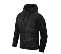 Helikon Tex Rogue Hoodie Multicam Black, stylischer taktischer Hoodie, perfekt geeignet für den Alltag sowie auch für das tragen am Schießstand XL