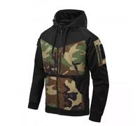 Helikon-Tex® ROGUE Hoodie (FullZip) - Schwarz / US Woodland XXL