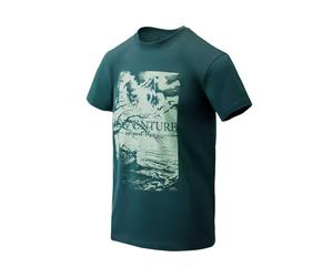 Helikon-Tex T-Shirt Adventure Is Out There Dark Azure L