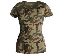 Helikon-Tex - T-Shirt aus Slim Bio-Baumwolle für Frauen - wz.93 Pantera PL Woodland S