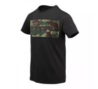 Helikon-Tex T-Shirt FN FAL - Schwarz/Rhodesian Camo M