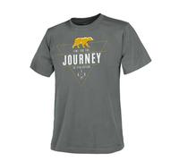 Helikon Tex T-Shirt (Journey To Perfection) shadow grau - taktisches Shirt XXL