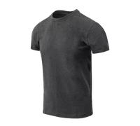 Helikon-Tex T-Shirt SLIM Organic Cotton Melange schwarz-grau, Basic Slim t-shirt M
