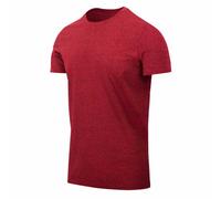 Helikon Tex T-Shirt Slim rot melange - taktisches T-Shirt XXL