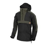 Helikon-Tex Woodsman Anorak Jacket schwarz/taiga green Größe 3XL, Herren, Synthetik