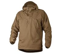 Helikon-Tex Taktische Feldjacke Windrunner - Outdoor, Freizeit - mit Kapuze, Taschen - Winddichte Outdoorjacke - Coyote - Größe XL